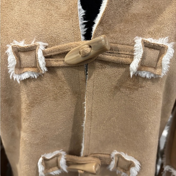 Natalie And Me Weekend Micro Suede Fleece Jacket Toggle Enclosure Sz M Rn#45749 - Picture 6 of 9